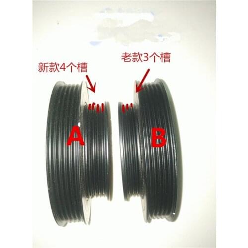 1pcs Crank pulley crankshaft plastic pulley for Chinese SAIC ROEWE 550 MG6 1.8T auto car motor parts LHG000010