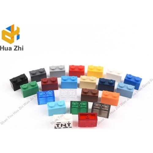 10PCS 3004 Brick 1 x 2Building Blocks Parts MOC DIY Education Build Toys Brick