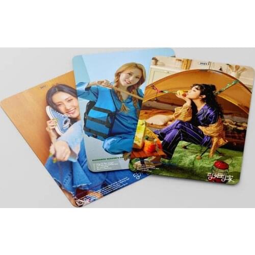 54pcs/set Korean Girls K-POP MAMAMOO New Album Lomo Card HD Photo Album Card Fans Collection Photocard Poster Wall Decor