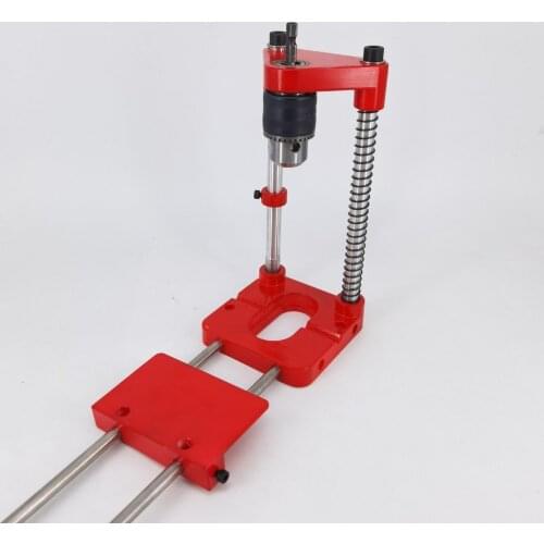 Woodworking Drill Locator Convenient Labor Saving Alloy Steel Guide Tool For Home Sturdy Drill Woodworking Drilling Template