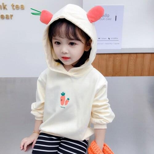 Children Kids Baby Girls Clothes Toddler Sweatshirts Hoodies Long Sleeves Sweater Baby Girl T-shirt