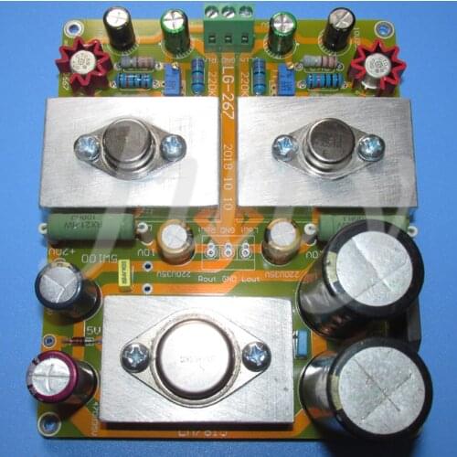 Germanium tube pure Class A output single-ended preamp, headphone amplifier board dual-channel LG-267