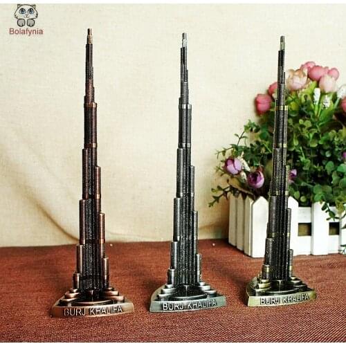 BOLAFYNIA Burj Khalifa Dubai Tower model toy children toy for Christmas birthday gift crafts Kremlin