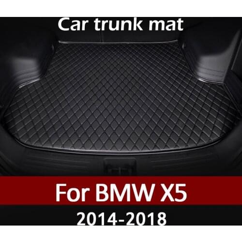 MIDOON Car trunk mat for BMW X5 2014 2015 2016 2017 2018 cargo liner carpet interior accessories cover