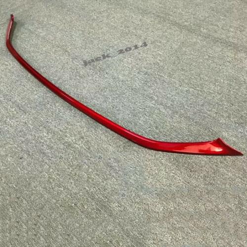 Red Front Bumper Bottom Lip Cover Trim 1pcs For Toyota CHR C-HR 2016 2017 2018