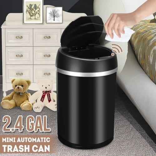 New Inductive Automatic Touchless Intelligent induction Motion Sensor Kitchen Trash Can Sensor Eco-friendly Waste Garbage Bin