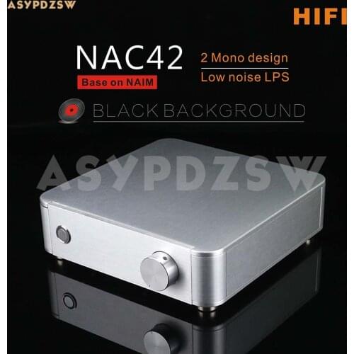 Flagship ver HIFI NAC42 Stereo single-ended preamplifier Base on NAIM NAC42.5 With LPS