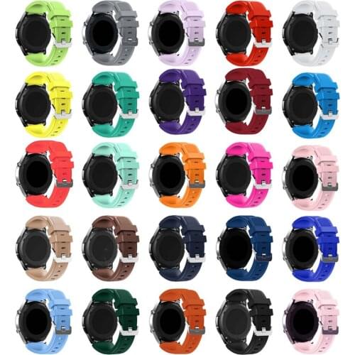 22mm Silicone strap For -Amazfit GTR,Huawei Watch GT2(Pro),-Galaxy Watch3 Smart Watch official same Bracelet Wristband