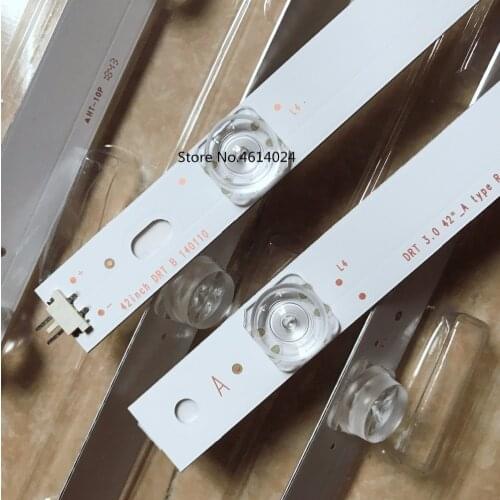 825mm replacement LED strip 8 leds For LG INNOTEK DRT 3.0 42"_A/B TYPE 42LB5610 42LB5510 42LY320C 42GB6310 TV LCD 4sets