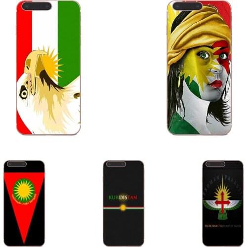 For LG G7 ThinQ G5 G6 K50 K40 K8 Q7 Q60 V40 V30 V20 V10 2018 Power 2 3Q Stylus Soft TPU Design Customized Kurdistan Flag