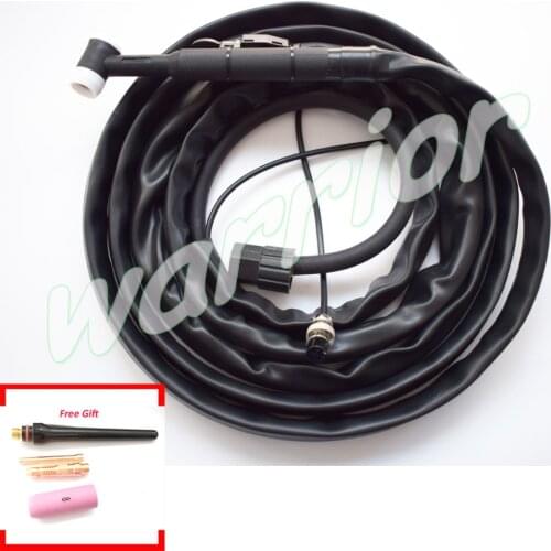 Air Cooled TIG Welding Torch SR HW DB WP 17 Series Integrated 4m