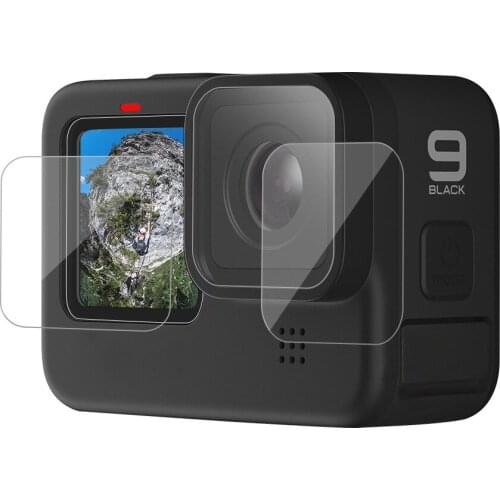 Tempered Glass Protector Cover For GoPro Hero 9 Black Protection Go pro Camera Lens Screen Gopro9 Protective Film Accessories