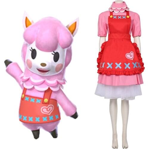 Animal Cosplay Crossing Reece Cosplay Costume Adult Dress Outfit Halloween Carnival Costume Fancy Girl Dress