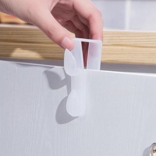 3pcs Traceless Over Door Hanging Lanyard Hanger Hat Handbag Coat Tidy Storage Organizer Hook