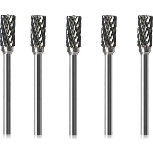 5x Slot Drill 5pc Solid carbide 3x6mm For Dremell Proxxon Accessory 2020