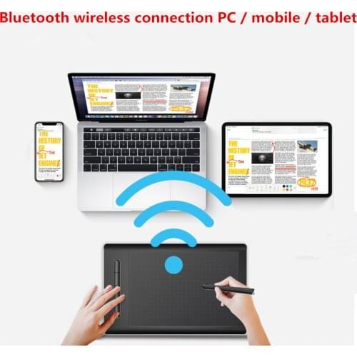 8192 14 inch Digitizing Tablet Graphics Tablet Drawing tablet Board For Computer Mobile Phone Digitizer Live Remote Teaching 2.4