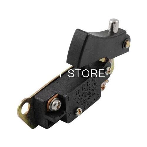 AC 250V 7.5A SPST Power Tool Angle Grinder Trigger Switch for LG 180