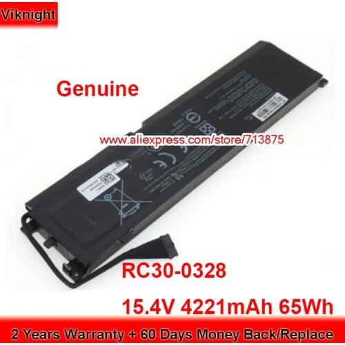 Genuine RC30-0328 Battery for Razer Blade 15 RZ09-0328 RZ09-03304x RZ09-03305x 15.4V 4221mAh 65Wh