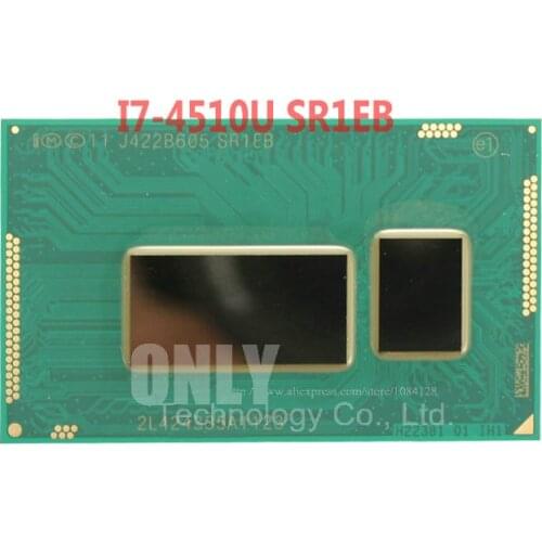 Free shipping INTEL original Laptop CPU I7-4510U SR1EB I7 4510U SR1EB 2.0G/4M Dual core processor