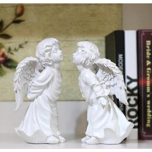 Couple Cubitt Angel Ornament Home Lovers Cupid Decor Wedding Photography Prop Wedding Birthday Gift Item Display Property statue