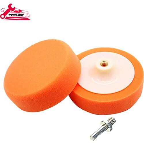 Polishing Pad Car Foam Drill Polishing Pad Car Care Polisher Waxing Polishing for Car Beauty Polisher with Drill Adapter