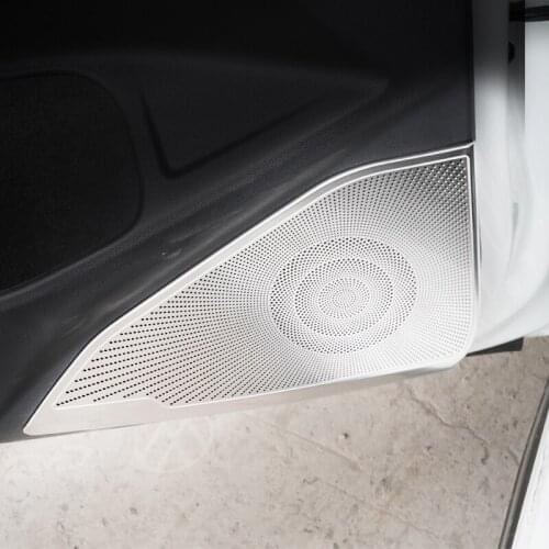 Dashboard Frame A Pillar Sound Audio Speaker Cover Door Loudspeaker Molding Trim for VW Golf 8 MK8 Accessories 2020 2021