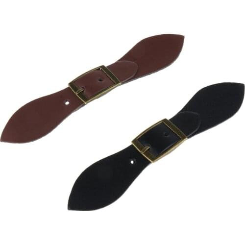 High Quality Leather Horn Toggle Toggle Buttons with Metal Buckle for Coat Jacket Duffle Handmade Decorations DIY Craft