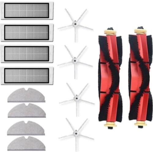 Removable Main Brush Washable HEPA Filter for Xiaomi Roborock S6 S60 S65 S55 MAX T6 Tanos Mopping Cloth Spare Parts