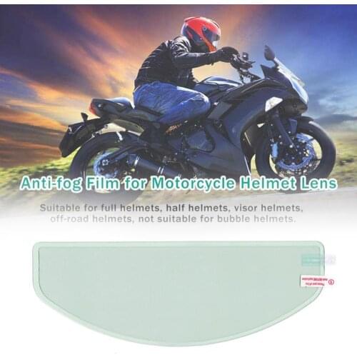 Special Pet Helmet Clear Anti-fog Rain-proof Patch Film Universal Lens Film for Motorcycle Visor Shield Motorcycle Helmet Film