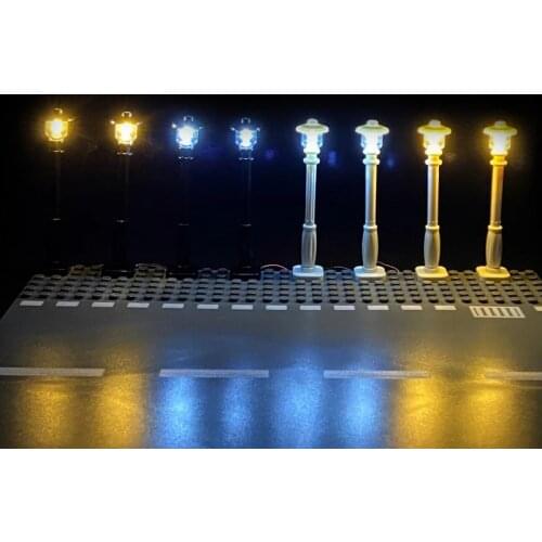 USB Light-Emitting Classic small Brick Building Blocks Mini LED Lamps City Street Single lamp battery box Compatible All Brands