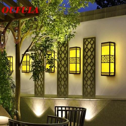 WPD Outdoor Wall Lamps Waterproof Sconce Light Contemporary Decorative For Balcony Courtyard Corridor Villa Duplex