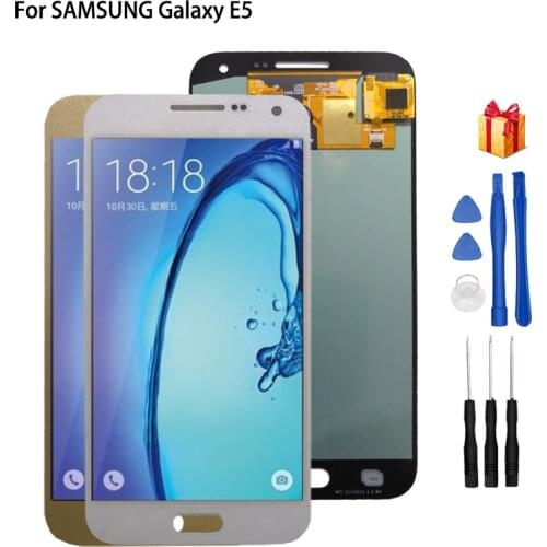 AMOLED For SAMSUNG Galaxy E5 LCD Display Touch Screen Digitizer For Galaxy E5 E500 E500M E500F E500H Screen LCD Display