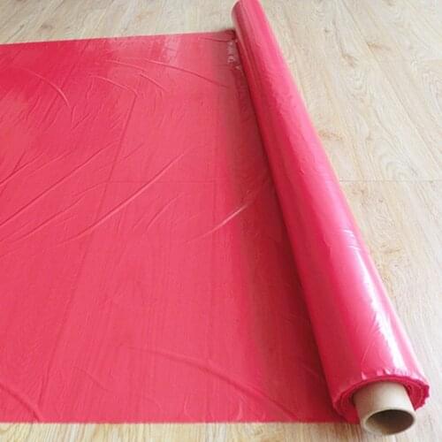 1.2m Red Planting Mulch Film More Efficient Vegetable Crops Grow Film Greenhouse Agriculture Film Plants Care Cover