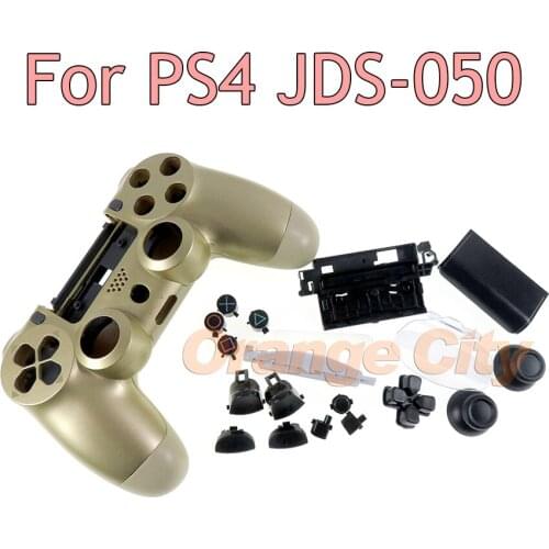 1set Full Housing Shell Case Replacement For PS4 Pro JDS 055 JDM-050 JDM-055 Game Controller Mod Buttons Kit DIY Repair Cover