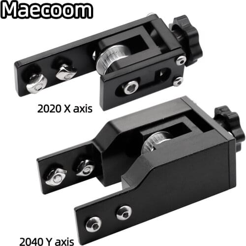 2020 X axis V-Slot profile 2040 Y axis synchronous belt Stretch Straighten tensioner For Creality Ender 3 CR-10 10S 3d printer