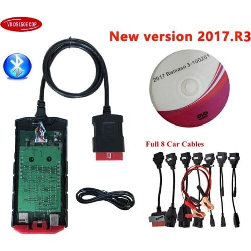 2021 NEW Arrival 2017.R3 KEYGEN Software on CD DVD Vd Ds150e Cdp for Delphis Cars Obd Obd2 Scanner Auto Diagnostic Tools Adapter