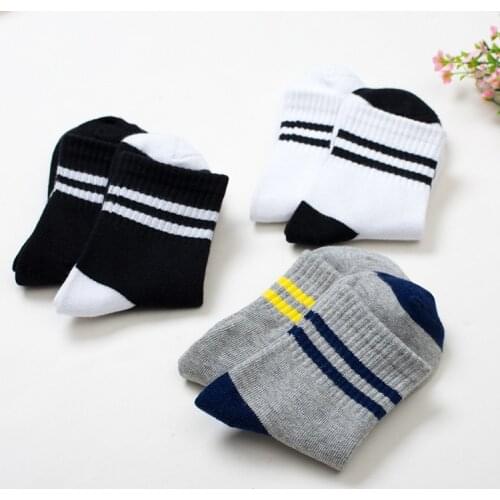 6pairs/lot 2021 Ins New Fashion Children Socks Boys Socks Cotton Socks
