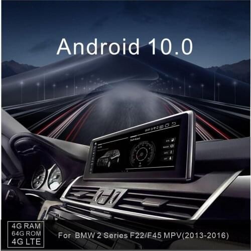 8.8" IPS 4G+64G Android 10.0 player 4G for BMW 2 Series F22/F45 MPV(2013-2016) Car GPS Navi Screen WIFI Google Carplay Idrive