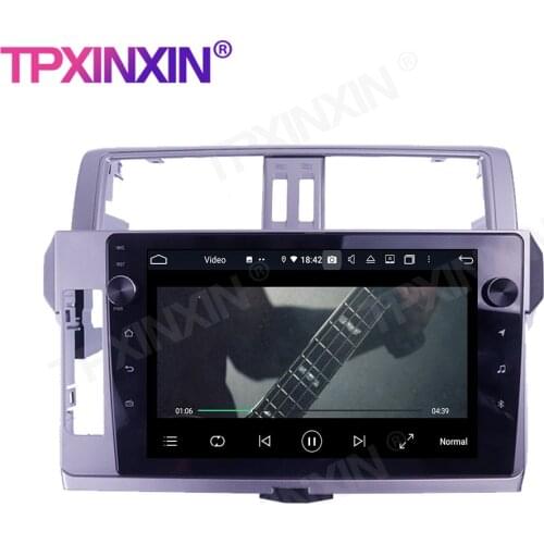 For Toyota PRADO 2014-2015 Touch Screen 4+128GB Android 10 GPS IPS Car Multimedia Tesla Player Head Unit Audio Radio Navigtion