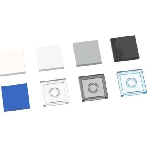 BuildMOC Compatible Assembles Particles 3068 2x2 For Building Blocks Parts DIY LOGO Educational Creative gift Toys