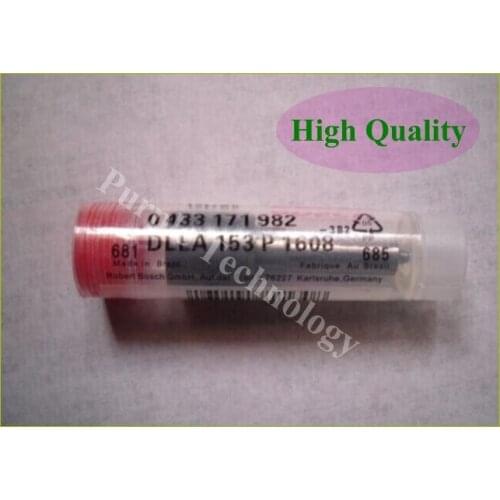 Diesel fuel engine common rail nozzles DLLA153P1608