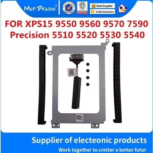 Hard Drive Bracket Caddy HDD Disk Drive cable For Dell Precision 5510 5520 5530 XPS15 9550 9560 9570 7590 0XDYGX 0k0k71 03FDY3