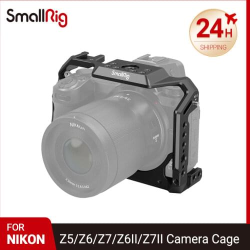SmallRig Full Camera Cage for Nikon Z5/Z6/Z7/Z6II/Z7II Camera With Cold Shoe & NATO Rai 2926