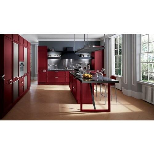 2017 new design solid wood kitchen cabinets customized made cheap priced traditional kitchen furnitures S1606112