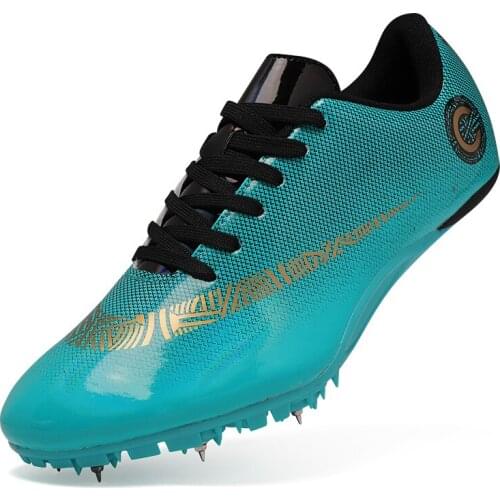 Men and women sprint professional track and field spikes youth training running shoes