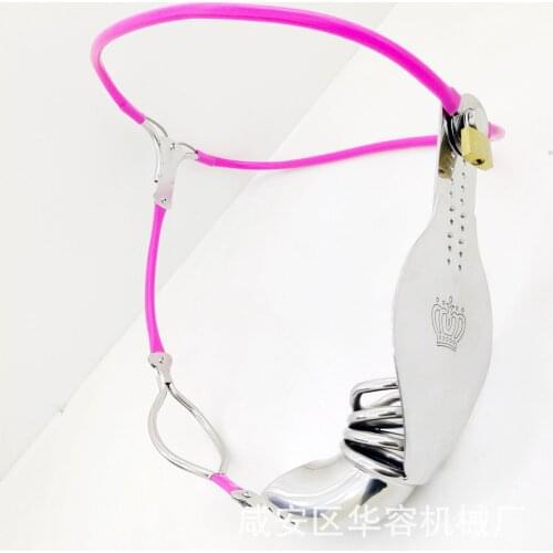 Male Chastity Belt Cock Cage BDSM Bondage Pants Stainless Steel Chastity Device Penis Lock Cb Lock Metal Sex Toys for Men