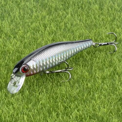 2018 New Arrival 8.5cm/9.2g Hard Minnow Baits Lures 3D Eyes Fishing Wobblers 6# Hooks Crankbaits Crap Tackle pesca