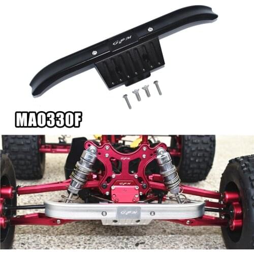 GPM Metal Aluminum Alloy Alloy Front Crash Barrier AR320363FOR ARRMA 1/8 NOTORIOUS BLX 6S ARA106044T1 ARA106060 RC Car Parts
