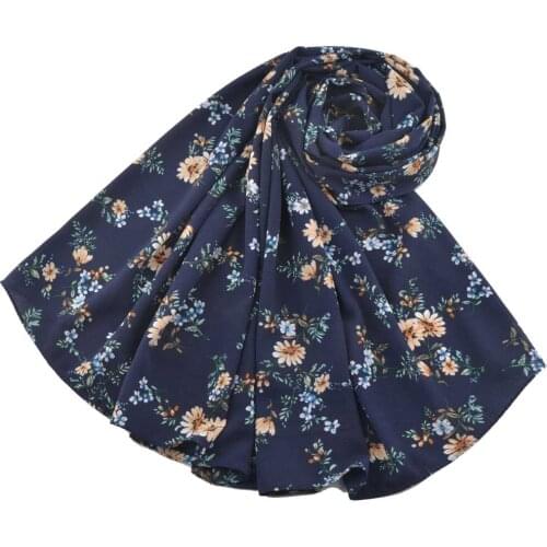 Printe Bubble Chiffon floral scarf,muslim hijab,muslim scarves chiffon Instant flower Shawls,beach scarf foulard femme,head wrap