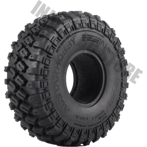 4PCS/Set 123*45MM Rubber Wheel Tires 1/10 RC Crawler Truck for Traxxas TRX-4 Axial SCX10 90046 90047 AXI03007 RC Car Tyres